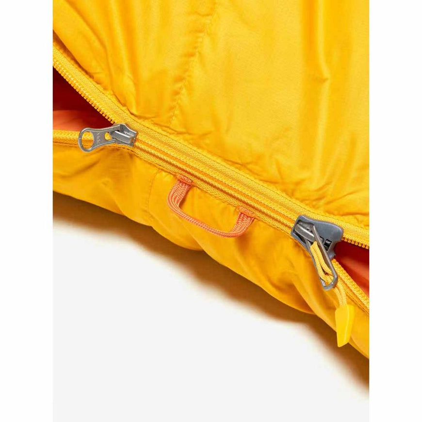 Marmot Lost Coast 5 Left Zipper Long Sleeping Bag - Golden Sun/Tangelo