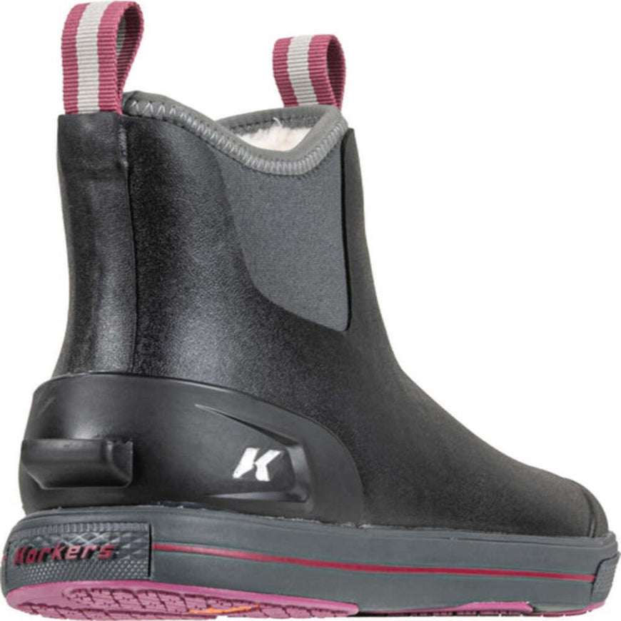 Korkers Women's Neo Flex Thermo Winter Ankle Boot with Fixed Kling-On Soles