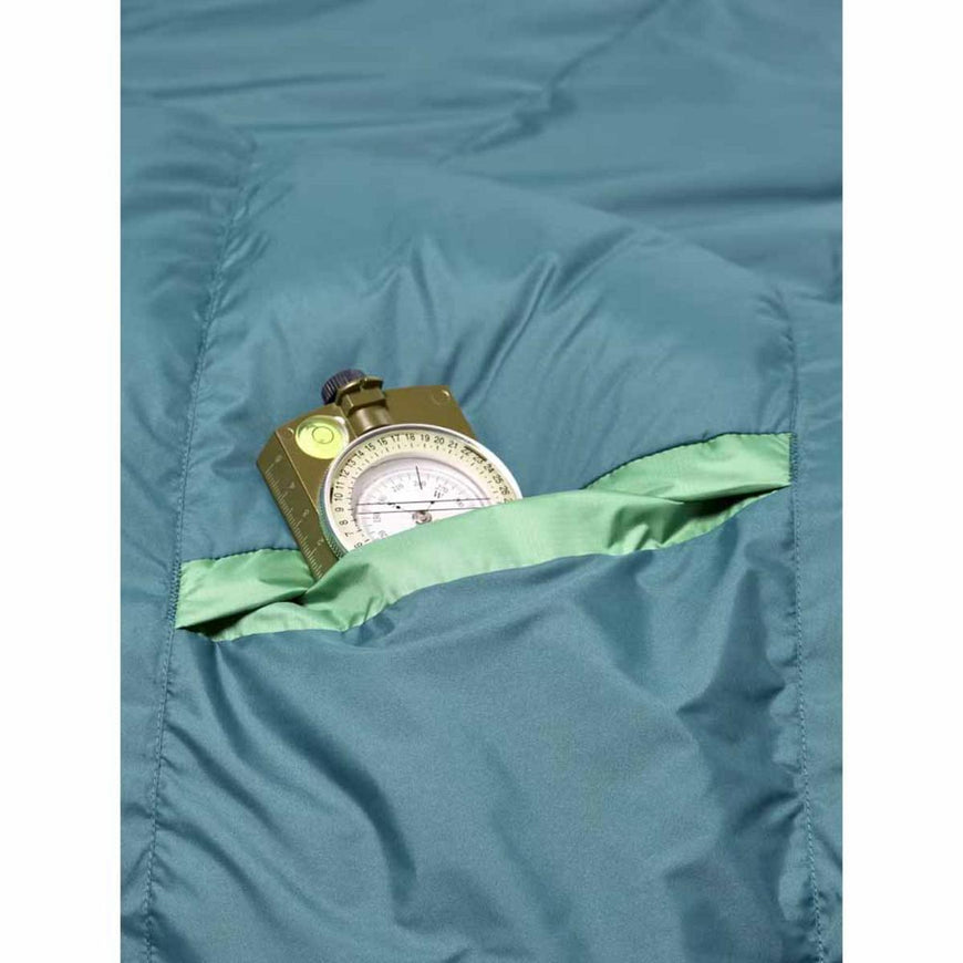 Marmot Lost Coast 30 Left Zipper Long Sleeping Bag - Clover/Dark Jungle