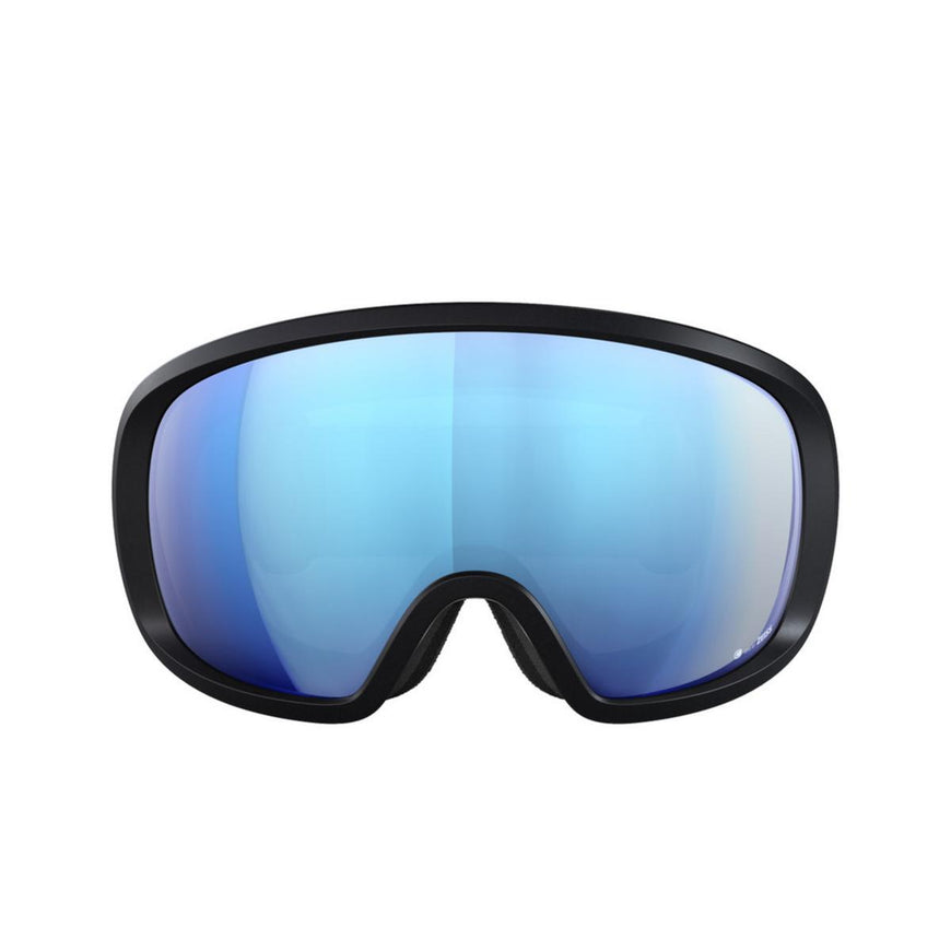 POC Fovea Ski Goggles Partly Sunny Blue Lens - Uranium Black Frame