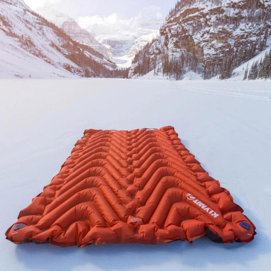 Klymit Insulated Double V Sleeping Pad - Orange