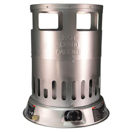 World Marketing 50-80,000 BTU Propane (LP) Convection Heater - Silver