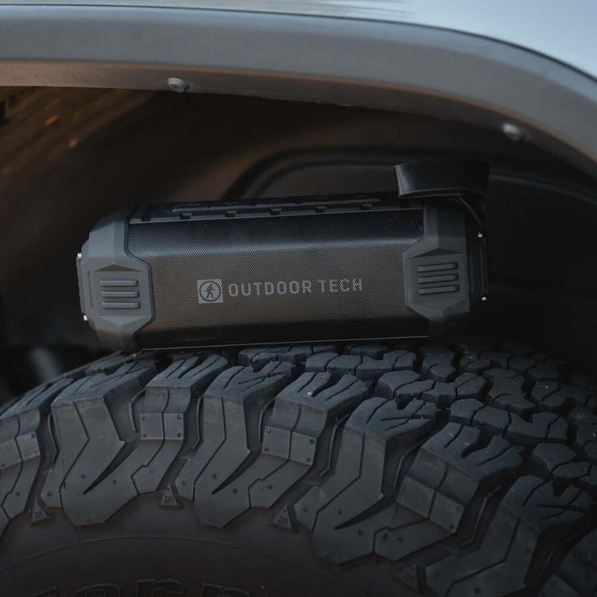 Outdoor Tech Bullfrog Rugged Bluetooth Speaker with 4000 mAh Power Bank - Black
