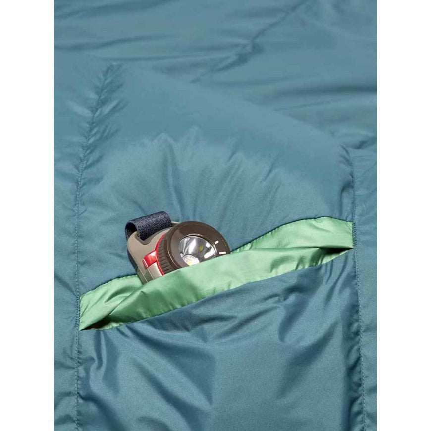 Marmot Lost Coast 30 Left Zipper Long Sleeping Bag - Clover/Dark Jungle