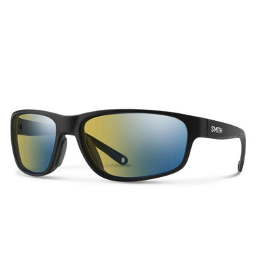 Smith Optics Redding 2 Sunglasses ChromaPop Glass Polarchromic Yellow Blue - Matte Black Frame