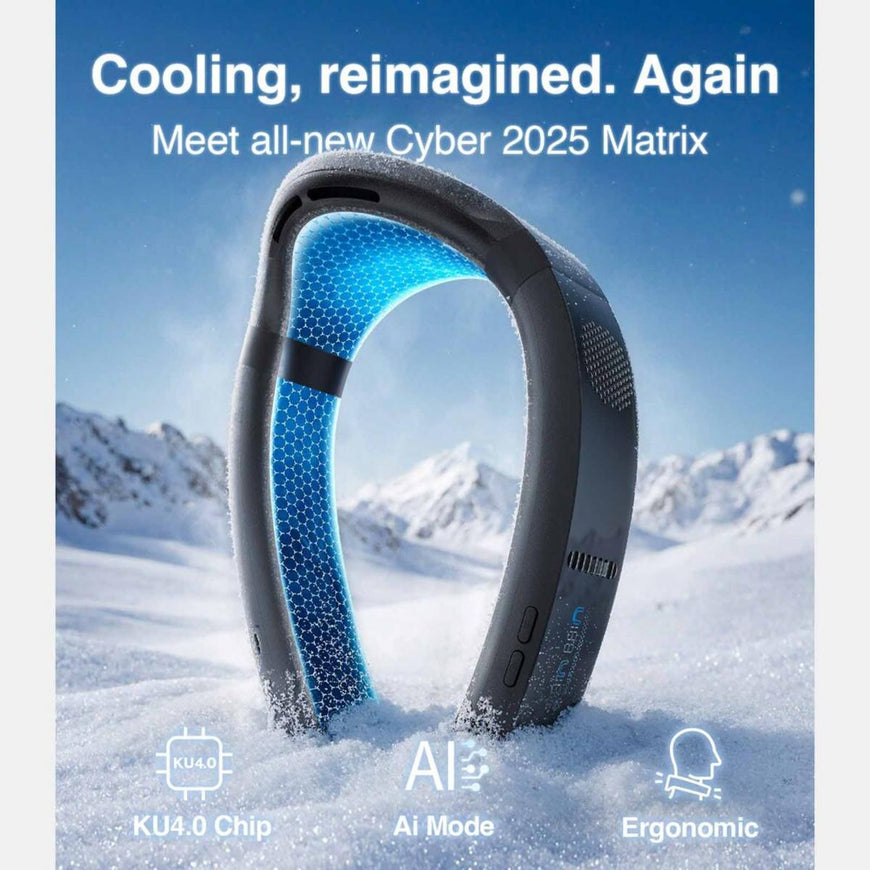 Torras Wearable Air Conditioner Coolify Cyber - Black