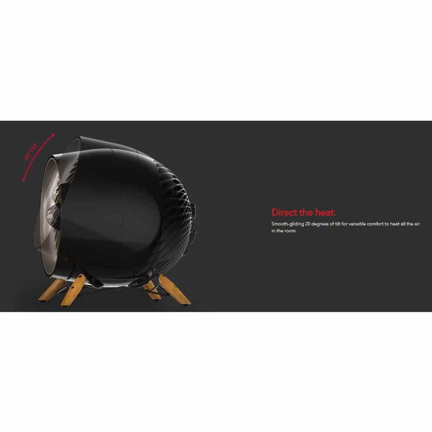 Vornado Glide Heat Whole Room Heater - Black