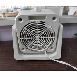 World Marketing Comfort Glow All Season Electric Fan and Heater - White