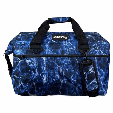 AO Coolers Mossy Oak Elements Series 48 Pack Cooler - Bluefin