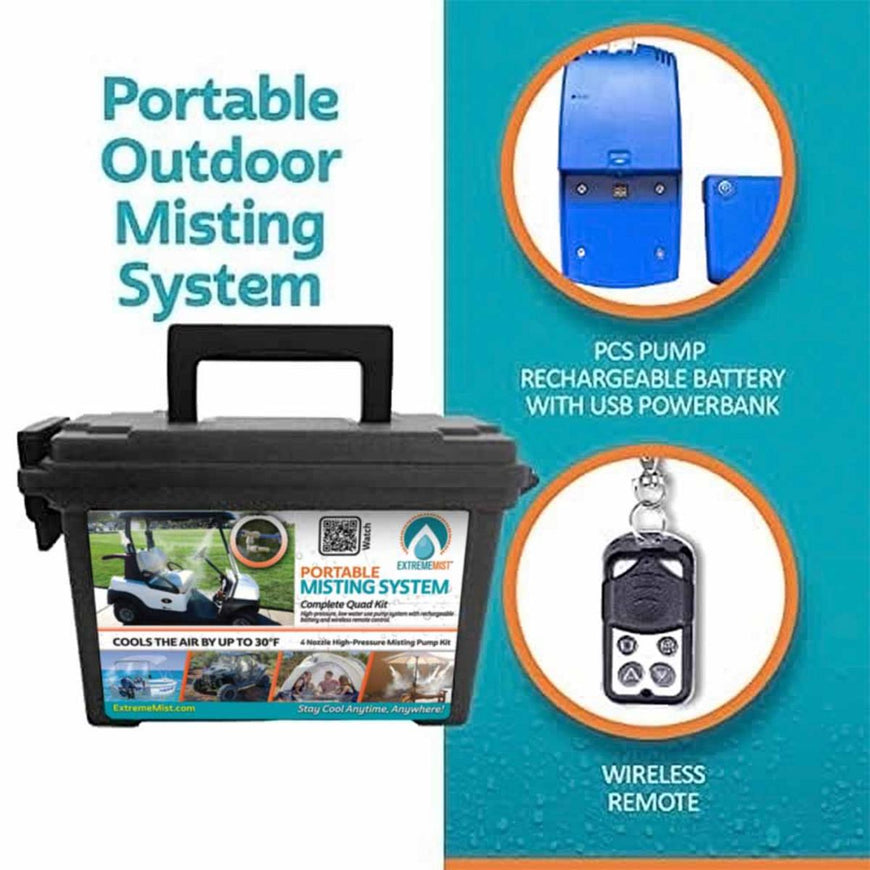 ExtremeMIST Personal Misting System Quad Kit