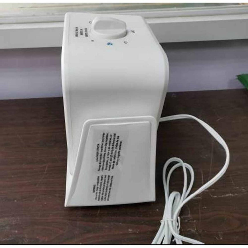 World Marketing Comfort Glow All Season Electric Fan and Heater - White
