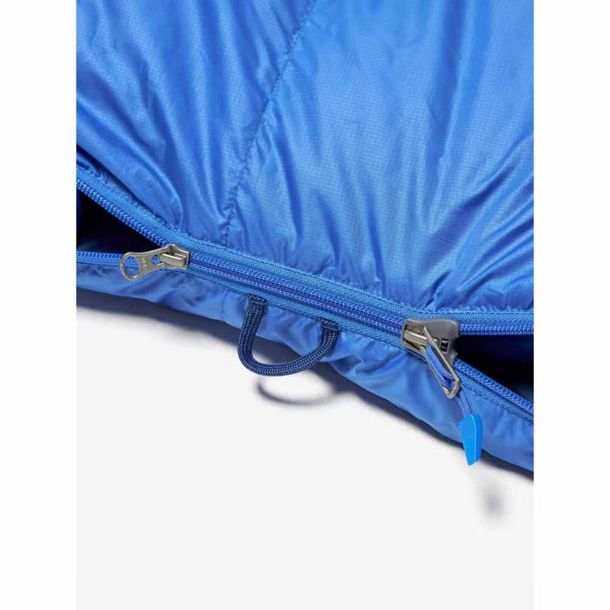 Marmot Lost Coast 15 Left Zipper Long Sleeping Bag - Trail Blue/Twilight Blue