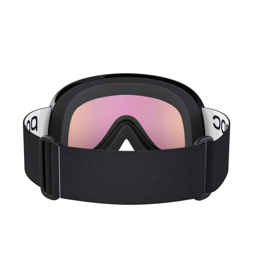 POC Retina Ski Goggles Partly Sunny Orange Lens - Uranium Black Frame