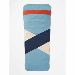 Marmot Idlewild 30 Left Zipper Long Sleeping Bag - Cascade Blue/Picante