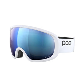 POC Fovea Ski Goggles Partly Sunny Blue Lens - Hydrogen White Frame