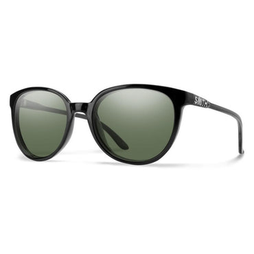 Smith Optics Cheetah Sunglasses ChromaPop Polarized Gray Green - Black Frame