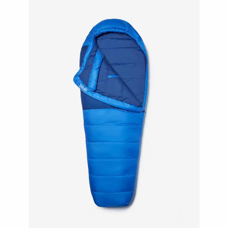 Marmot Lost Coast 15 Left Zipper Long Sleeping Bag - Trail Blue/Twilight Blue