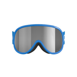 POC POCito Retina Kid's Ski Goggles Partly Sunny Silver Lens - Fluorescent Blue Frame