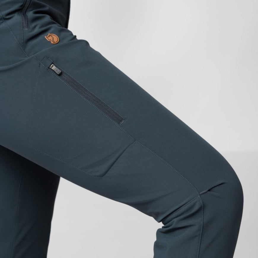 FjallRaven Women's Abisko Trail Stretch Trouser - Small