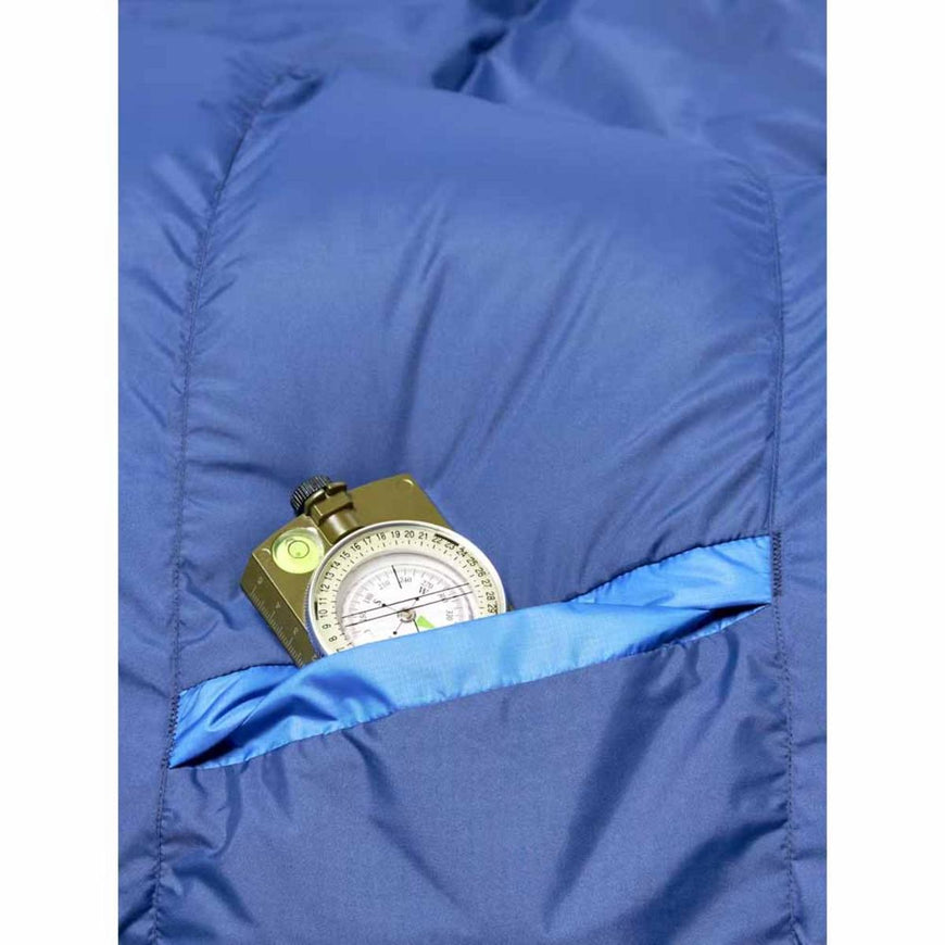 Marmot Lost Coast 15 Left Zipper Short Sleeping Bag - Trail Blue/Twilight Blue