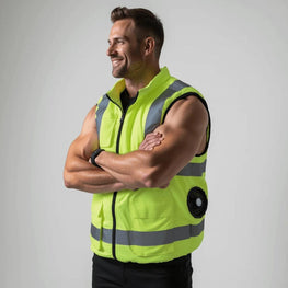 Polar Quest Cooling Fan Construction Vest