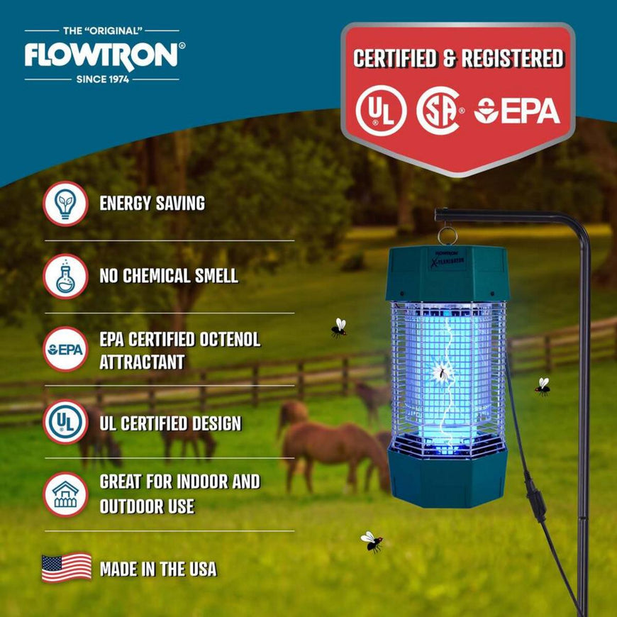 Flowtron 120W Outdoor Bug Zapper with 2 Acre coverage