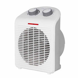 World Marketing Comfort Glow Electric Fan Forced Heater - White