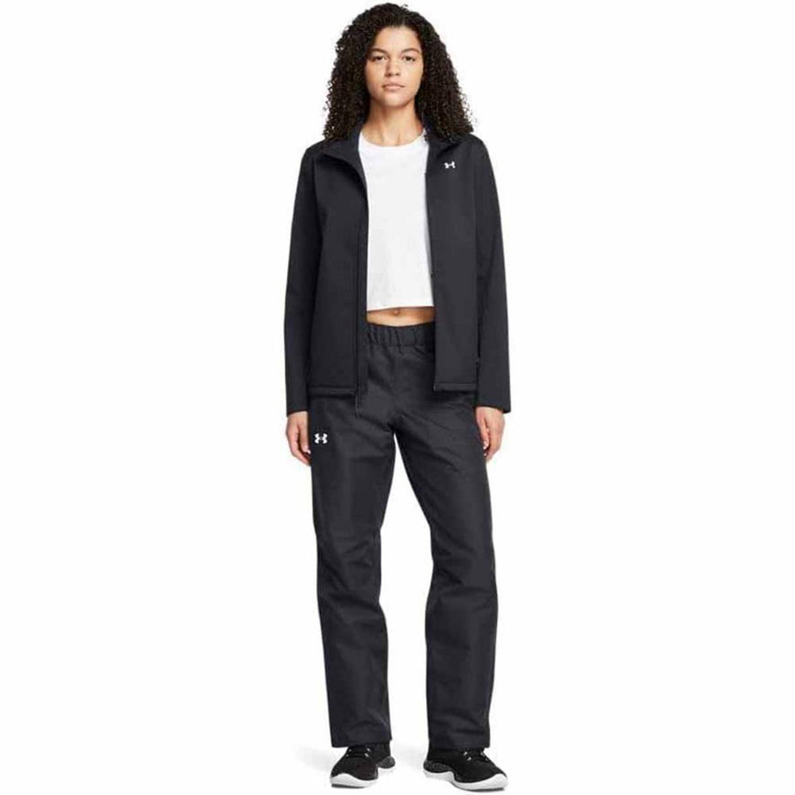 Under Armour Women's Stormproof Lined Rain Pant - Black/XXS