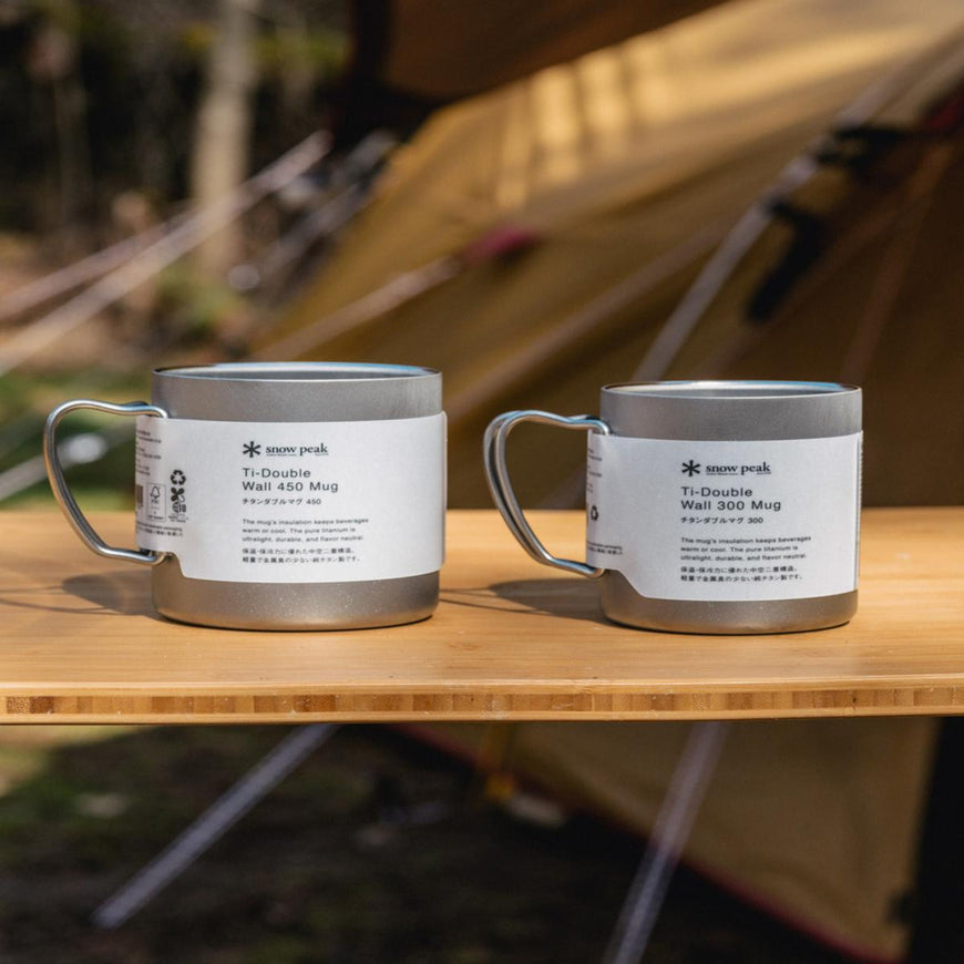Snow Peak Ti-Double 300 ML Mug