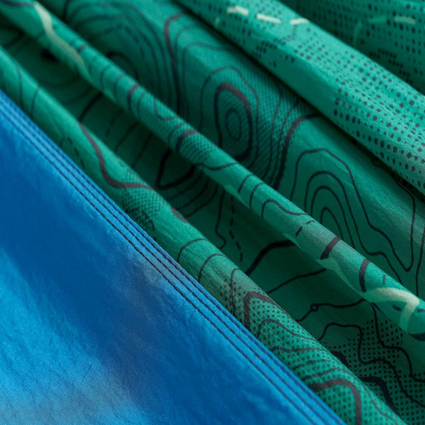 Eagles Nest Outfitters PCT DoubleNest Hammock Print - Teal