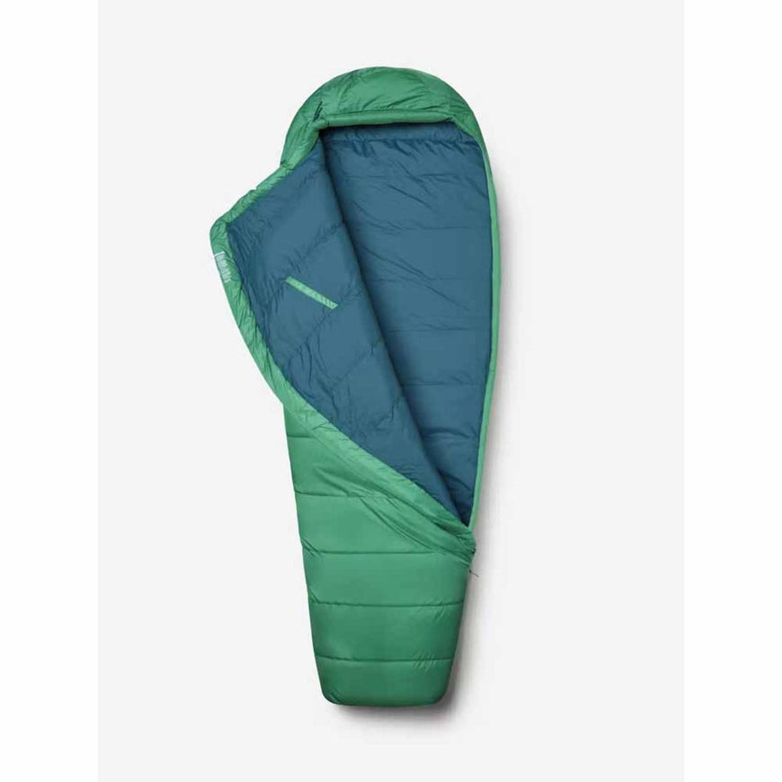 Marmot Lost Coast 30 Left Zipper Long Sleeping Bag - Clover/Dark Jungle