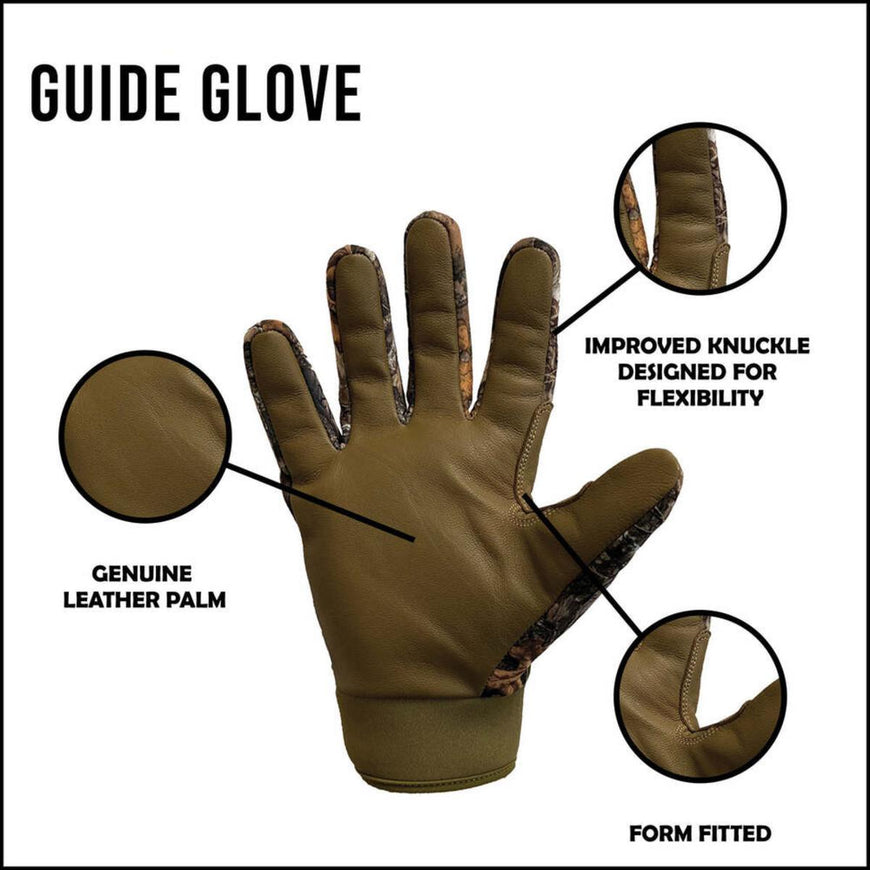 Glacier Glove Leather Guide Gloves