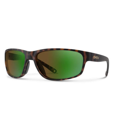 Smith Optics Redding 2 Sunglasses ChromaPop Glass Polarchromic Brown Green - Matte Tortoise Frame