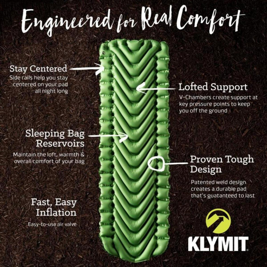 Klymit Static V Sleeping Pad - Green