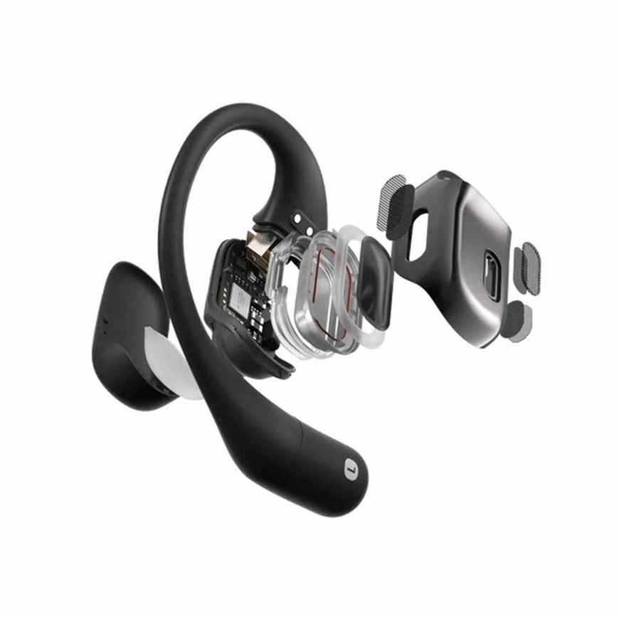 Shokz OpenFit Open Ear-Wireless Earbuds - Black