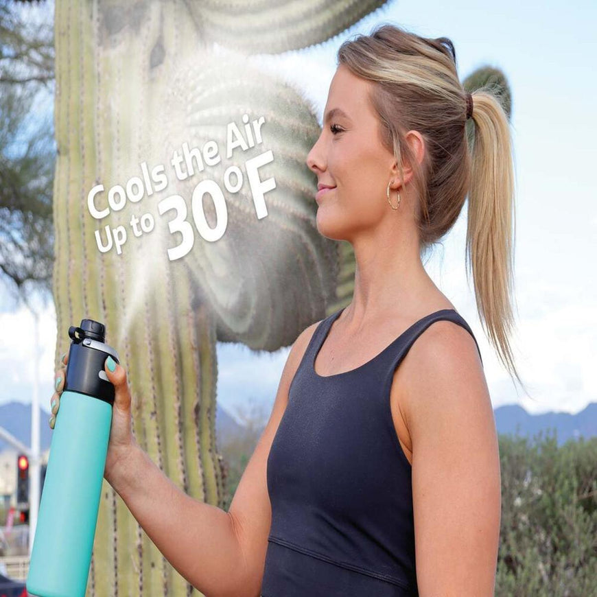 ExtremeMIST GoMist Misting and Drinking Water Bottle with 40oz