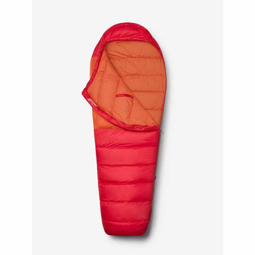 Marmot Lost Coast 40 Left Zipper Long Sleeping Bag - Team Red/Auburn