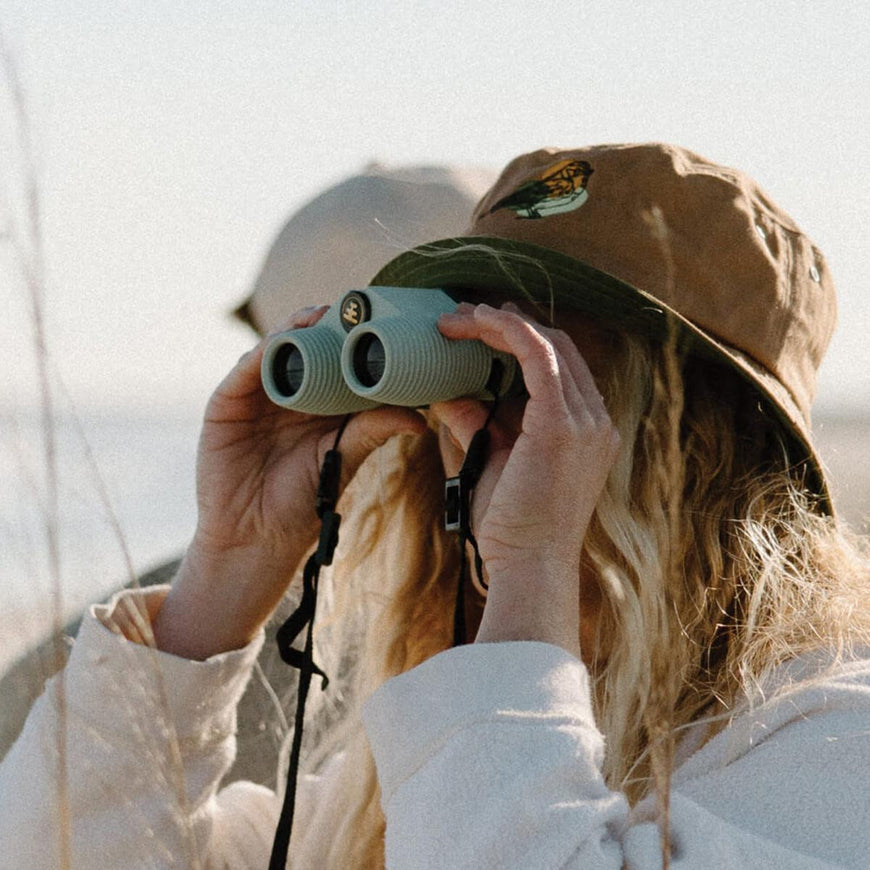 NOCS Provisions Standard Issue 8x25 Waterproof Binoculars - Glacial Blue