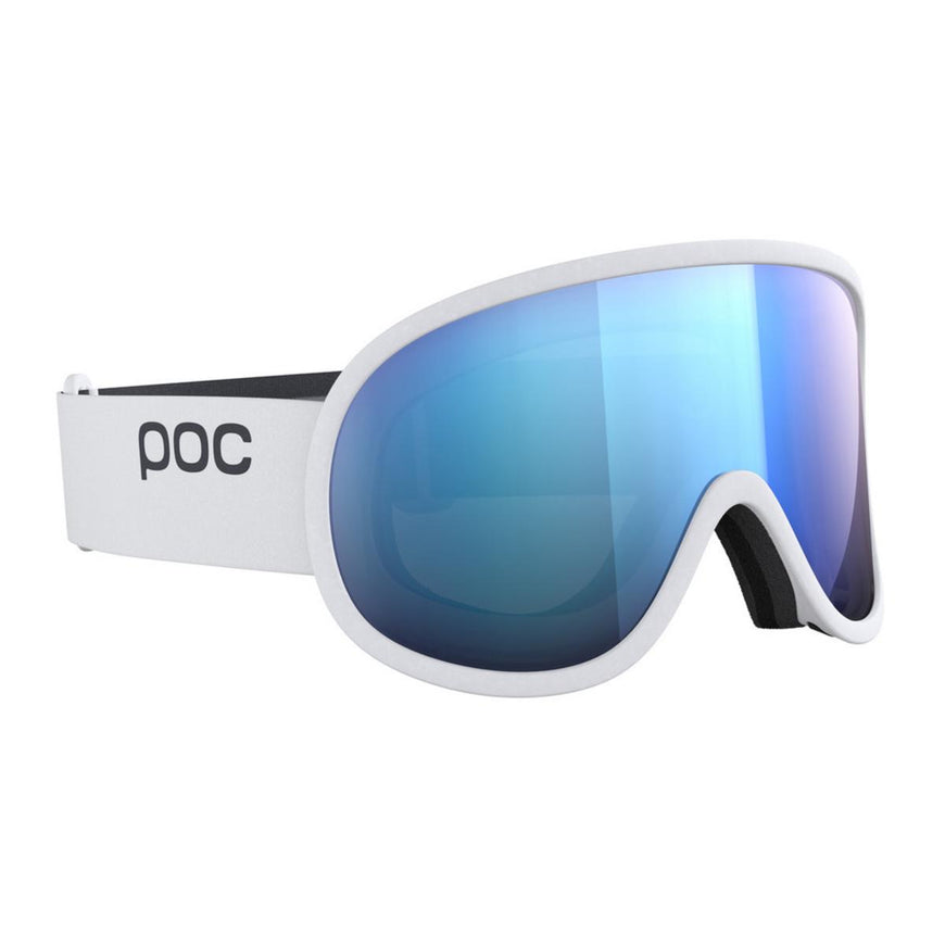 POC Retina Ski Goggles Partly Sunny Blue Lens - Hydrogen White Frame