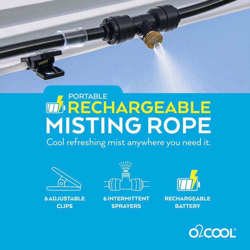 O2 Cool Treva Misting Rope