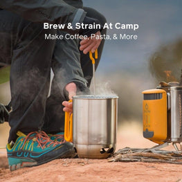BioLite CampStove KettlePot & Coffee Set Camping Stove Cookware Accessory