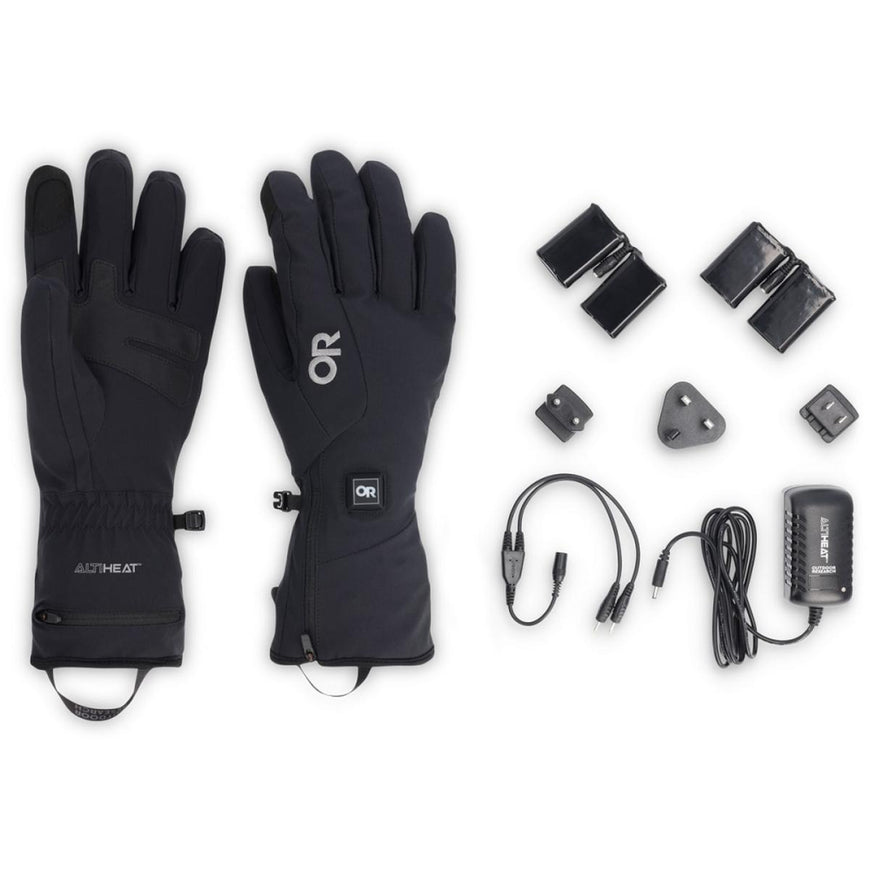 Outdoor Research Men's Sureshot Heated Softshell Gloves