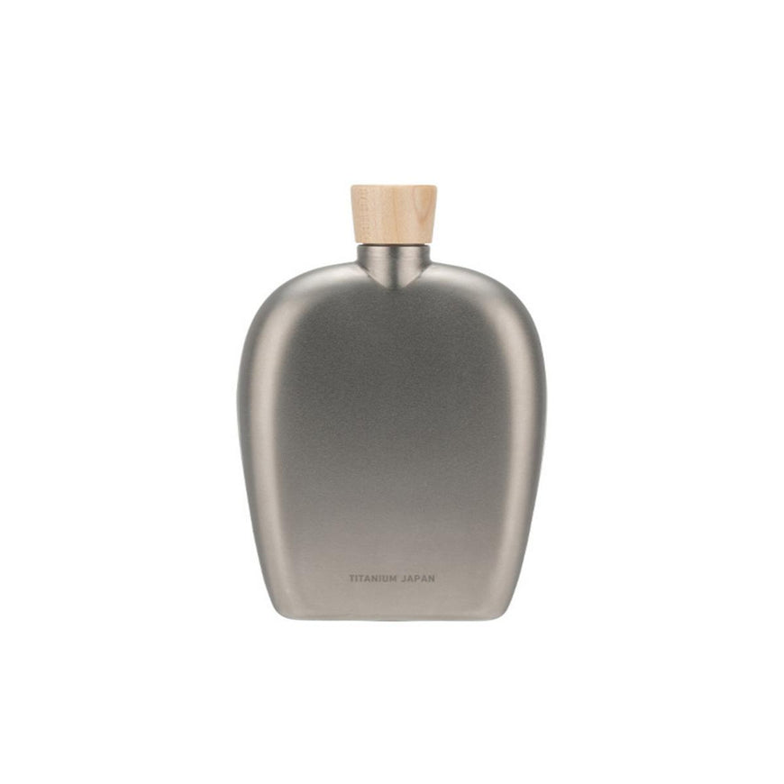 Snow Peak Titanium Flask in 8.4 oz