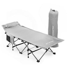 Alpcour Folding Camping Cot - X-Large/Grey