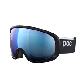 POC Fovea Ski Goggles Partly Sunny Blue Lens - Uranium Black Frame