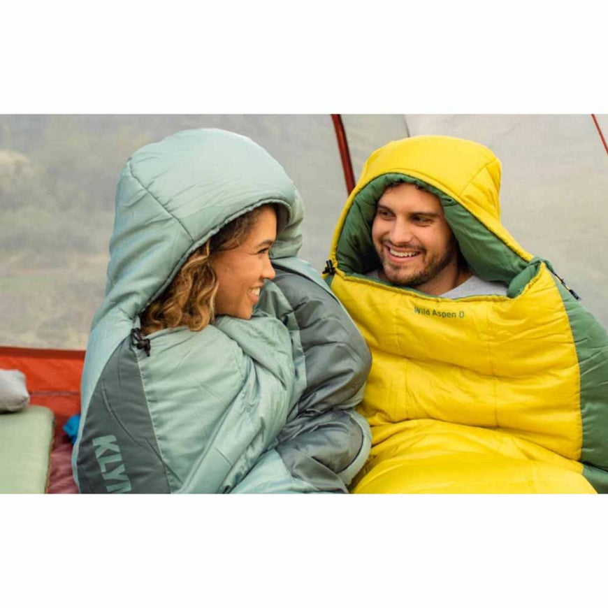 Klymit Wild Aspen 20 Sleeping Bag Regular - Green