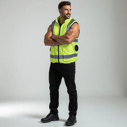 Polar Quest Cooling Fan Construction Vest