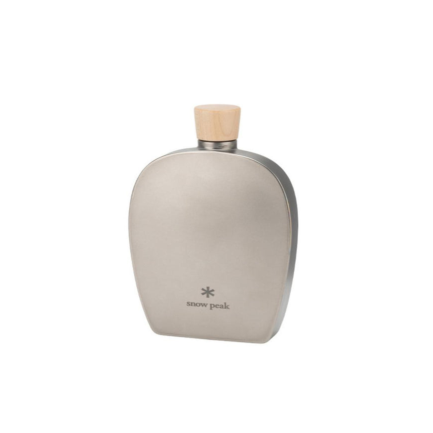 Snow Peak Titanium Flask in 8.4 oz