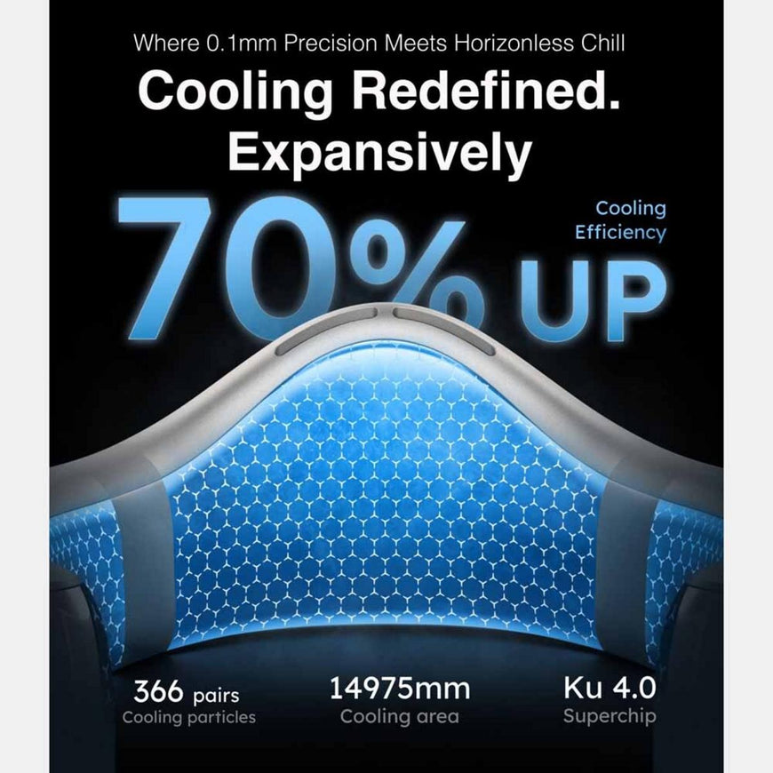Torras Wearable Air Conditioner Coolify Cyber - Black