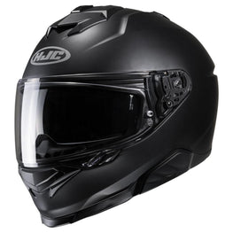 HJC I71 Advanced Polycarbonate Shell Helmet with Sun Shield - Semi Flat Black